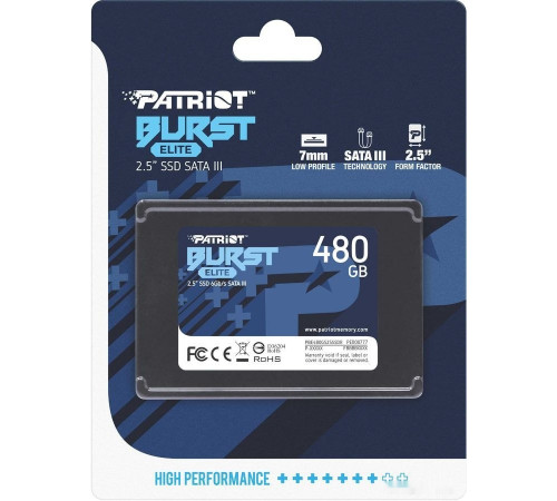 SSD Patriot Burst Elite 480GB PBE480GS25SSDR