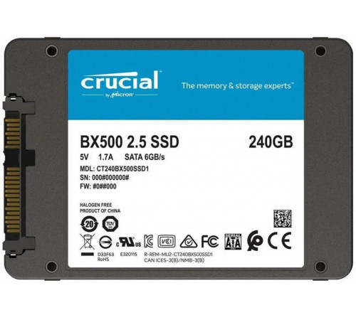 SSD Crucial BX500 240GB