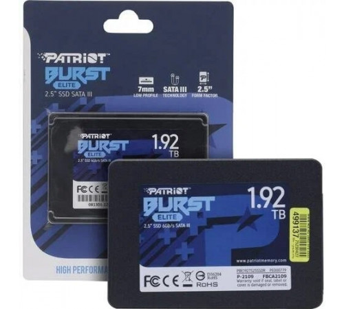 SSD Patriot Burst Elite 1.92TB PBE192TS25SSDR