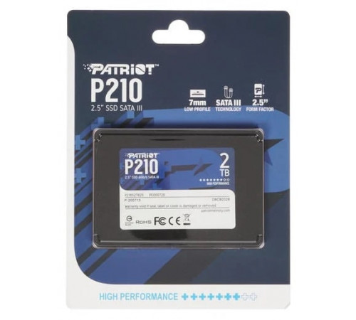 SSD Patriot P210 2TB P210S2TB25