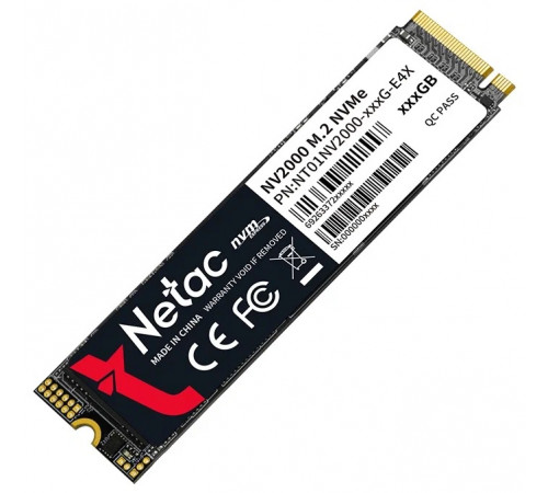 SSD Netac NV2000 256GB NT01NV2000-256-E4X