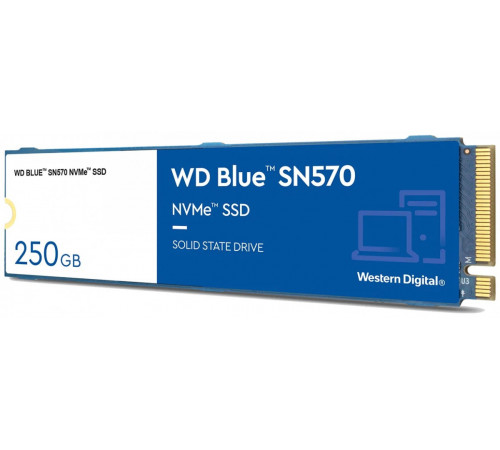 SSD Western Digital Blue SN570 250GB WDS250G3B0C