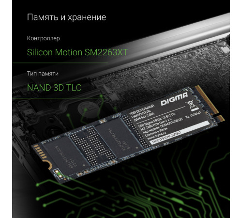SSD DIGMA Mega S3 512GB DGSM3512GS33T