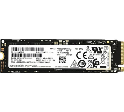 SSD Samsung PM9A1 1TB MZVL21T0HCLR-00B00