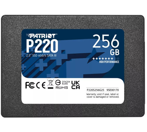 SSD Patriot P220 256GB P220S256G25