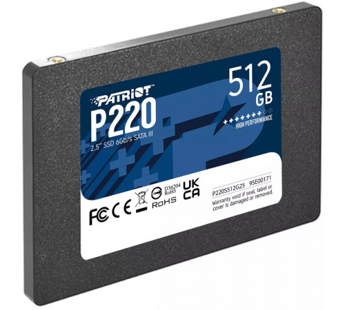 SSD Patriot P220 512GB P220S512G25