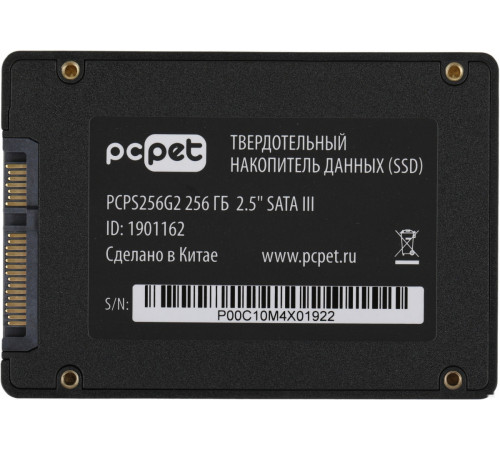 SSD PC PET 256GB PCPS256G2