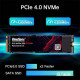 SSD KingSpec PCle 4.0 XF Series 512GB