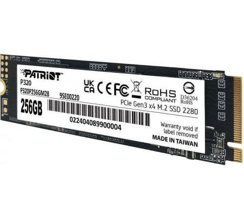 SSD Patriot P320 256GB P320P256GM28