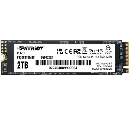 SSD Patriot P320 2TB P320P2TBM28
