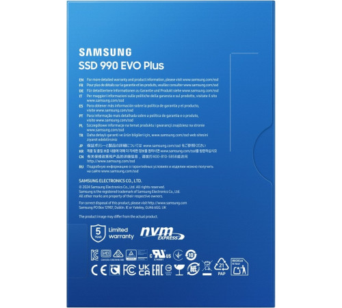 SSD Samsung 990 Evo Plus 4TB MZ-V9S4T0BW