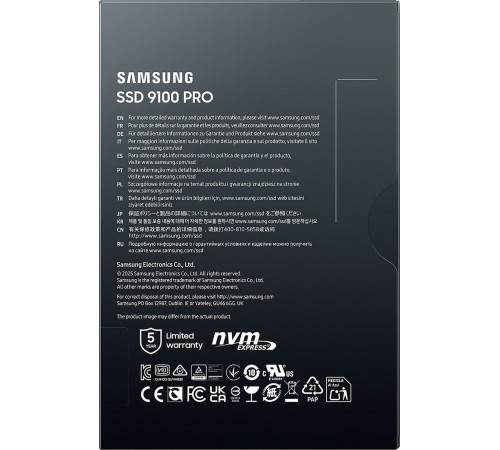 SSD Samsung 9100 Pro 1TB MZ-VAP1T0BW