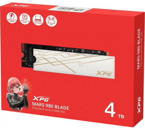SSD A-Data XPG MARS 980 Blade 4TB SMAR-980B-4TCS