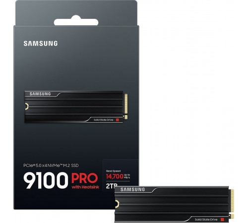 SSD Samsung 9100 Pro с радиатором 2TB MZ-VAP2T0CW