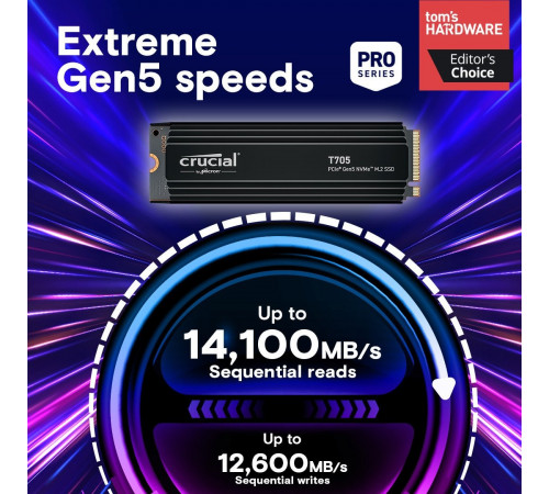 SSD Crucial T705 4TB CT4000T705SSD5