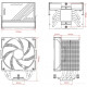 Кулер для процессора ID-COOLING Frozn A610 Black