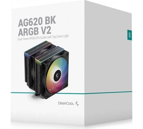 Кулер для процессора Deepcool AG620 BK ARGB V2 R-AG620-BKAMMN-GJD