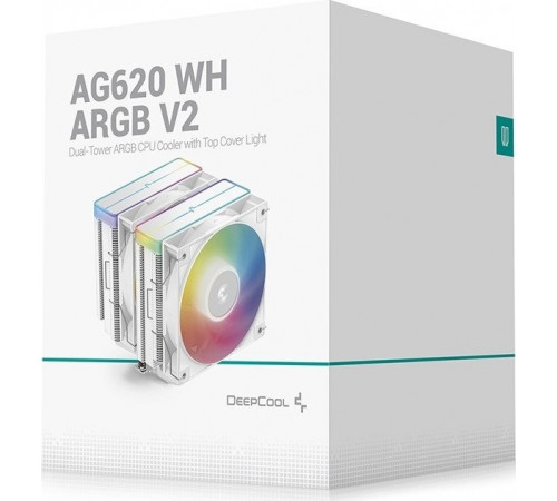 Кулер для процессора Deepcool AG620 WH ARGB V2 R-AG620-WHAMMN-GJD
