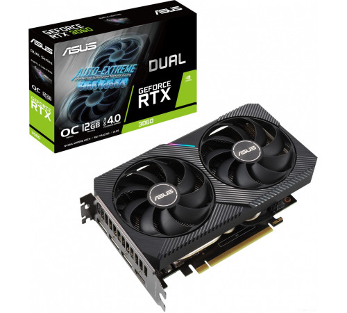 Видеокарта Asus Dual GeForce RTX 3060 V2 OC 12GB GDDR6 DUAL-RTX3060-O12G-V2