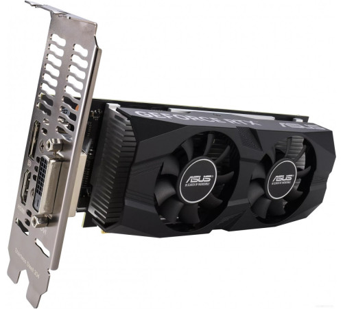 Видеокарта Asus Dual GeForce RTX 3050 LP BRK OC Edition 6GB GDDR6 RTX3050-O6G-LP-BRK