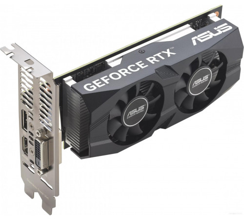Видеокарта Asus Dual GeForce RTX 3050 LP BRK OC Edition 6GB GDDR6 RTX3050-O6G-LP-BRK