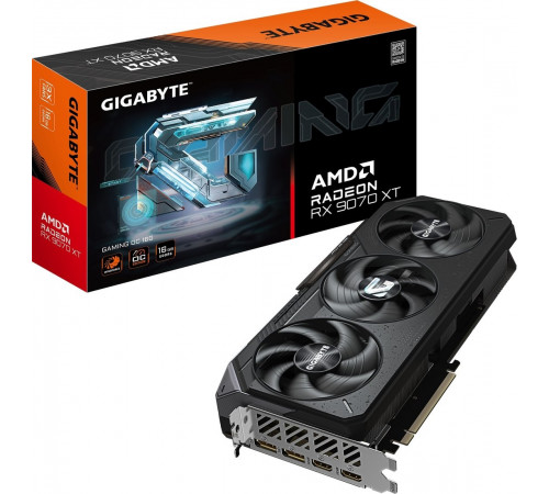 Видеокарта Gigabyte Radeon RX 9070 XT GAMING OC 16G GV-R9070XTGAMING OC-16GD