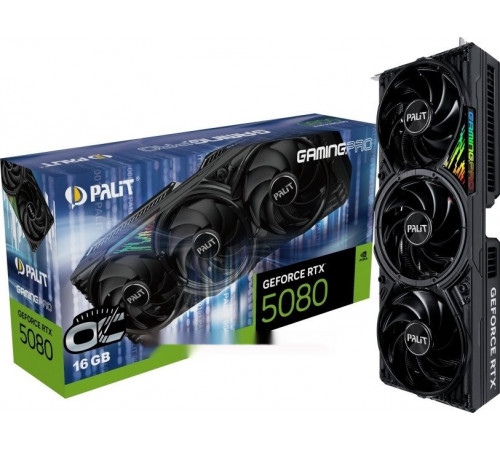 Видеокарта PALIT GeForce RTX 5080 GamingPro OC NE75080S19T2-GB2031A