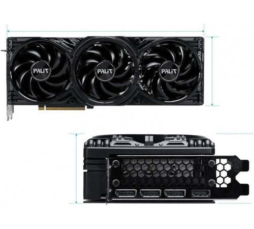 Видеокарта PALIT GeForce RTX 5080 GamingPro NE75080019T2-GB2031A