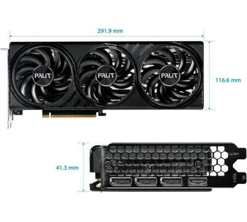 Видеокарта PALIT GeForce RTX 5060 Ti Infinity 3 OC 16GB NE7506TS19T1-GB2061S