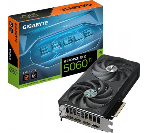 Видеокарта Gigabyte GeForce RTX 5060 Ti Eagle OC 8G GV-N506TEAGLE OC-8GD