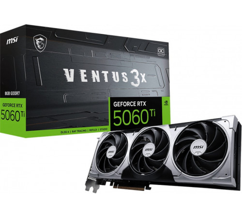 Видеокарта MSI GeForce RTX 5060 Ti 8G Ventus 3X OC