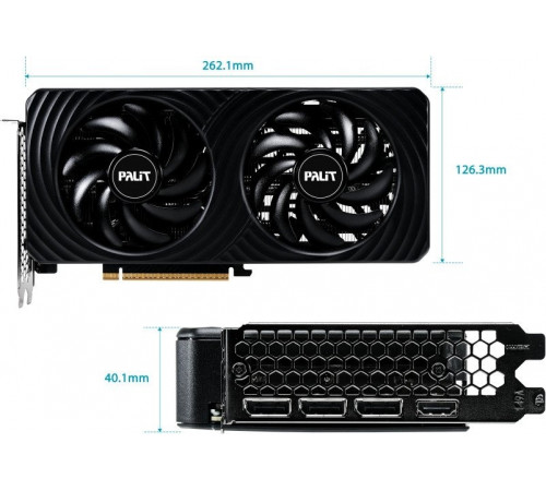 Видеокарта PALIT GeForce RTX 5060 Dual NE75060019P1-GB2063D