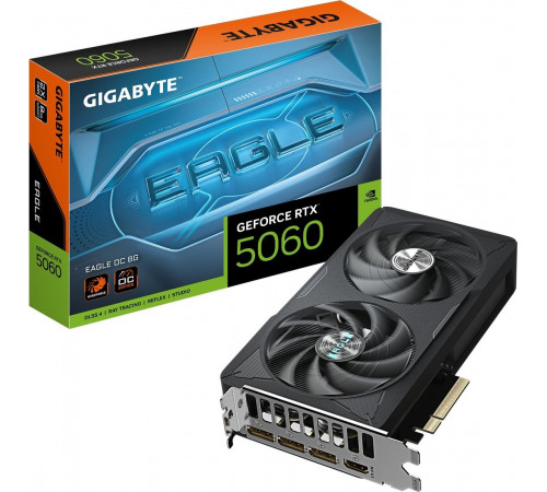 Видеокарта Gigabyte GeForce RTX 5060 Eagle OC 8G GV-N5060EAGLE OC-8GD