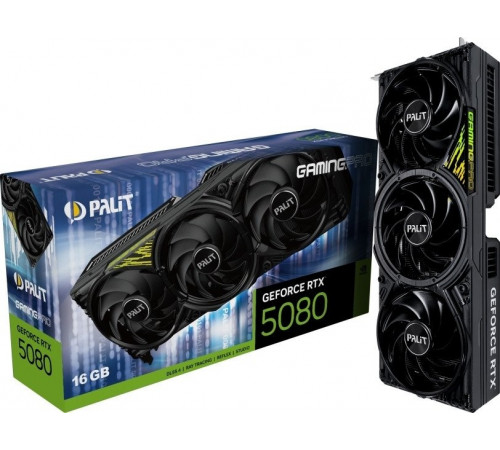 Видеокарта PALIT GeForce RTX 5080 GamingPro V1 NE75080019T2-GB2031Y