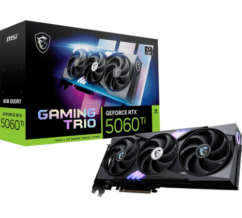 Видеокарта MSI GeForce RTX 5060 Ti 8G Gaming Trio