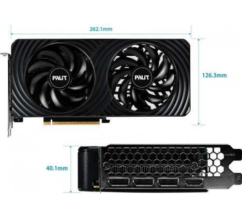 Видеокарта PALIT GeForce RTX 5050 Dual OC NE65050S19P1-GB2070D