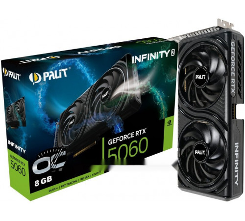 Видеокарта PALIT GeForce RTX 5060 Infinity 2 OC NE75060V19P1-GB2063L