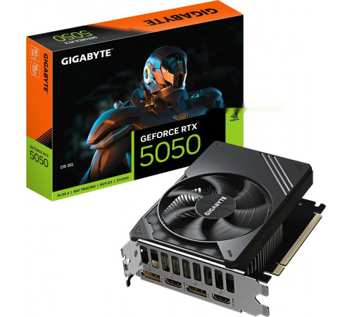Видеокарта Gigabyte GeForce RTX 5050 D6 8G GV-N5050D6-8GD