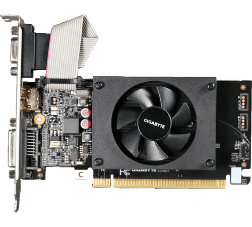 Видеокарта Gigabyte GeForce GT 710 2GB DDR3 [GV-N710D3-2GL]