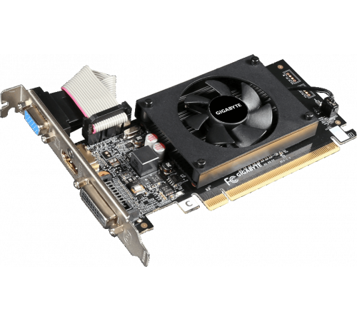 Видеокарта Gigabyte GeForce GT 710 2GB DDR3 [GV-N710D3-2GL]