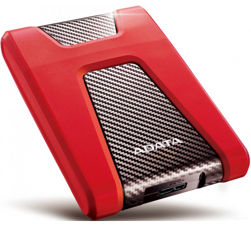Внешний жёсткий диск A-Data DashDrive Durable HD650 AHD650-1TU31-CRD 1TB (красный)