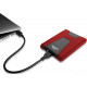 Внешний жёсткий диск A-Data DashDrive Durable HD650 AHD650-1TU31-CRD 1TB (красный)