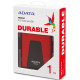 Внешний жёсткий диск A-Data DashDrive Durable HD650 AHD650-1TU31-CRD 1TB (красный)