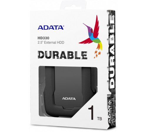 Внешний жёсткий диск A-Data HD330 AHD330-1TU31-CBK 1TB (черный)