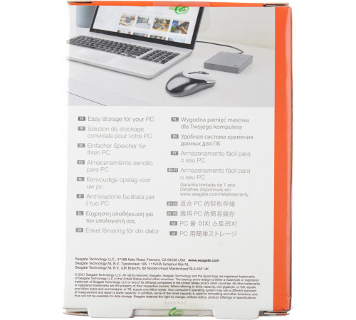 Внешний жёсткий диск Seagate Basic STJL1000400 1TB
