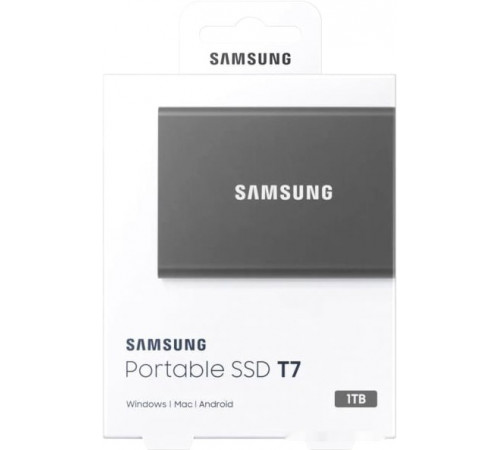 Внешний жёсткий диск Samsung T7 1TB (черный)