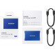 Внешний жёсткий диск Samsung T7 2TB (синий)