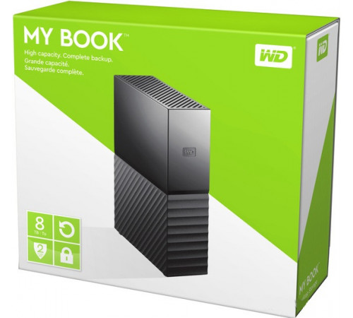 Внешний жёсткий диск Western Digital My Book 12TB WDBBGB0120HBK