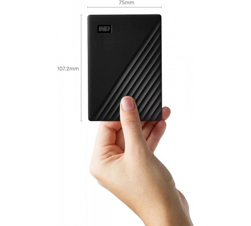 Внешний жёсткий диск Western Digital My Passport 5TB WDBPKJ0050BBK