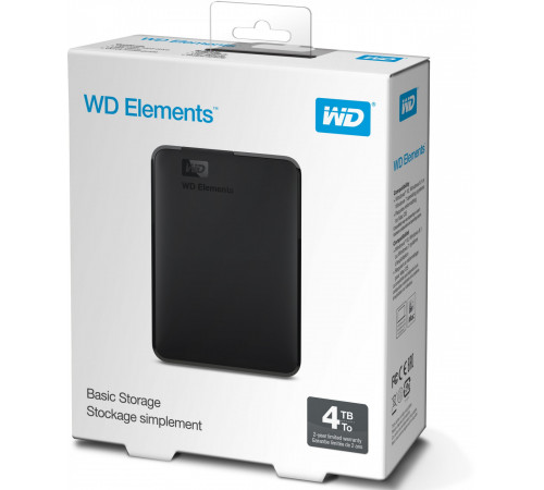 Внешний жёсткий диск Western Digital Elements Portable 5TB WDBU6Y0050BBK